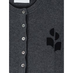 Cotton blend cardigan