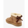 Ultra mini Bailey Bow suede ankle boot