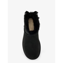 Ultra mini Bailey Bow suede ankle boot
