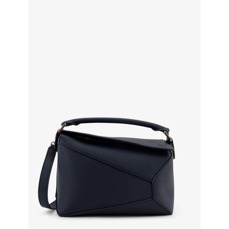 Puzzle Edge Small Leather Handbag