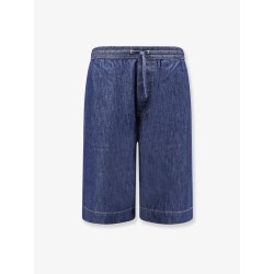 Cotton bermuda shorts with Anagram logo on the back