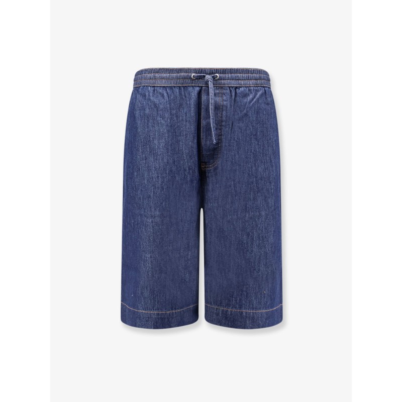 Cotton bermuda shorts with Anagram logo on the back