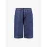 Cotton bermuda shorts with Anagram logo on the back