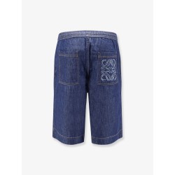 Cotton bermuda shorts with Anagram logo on the back