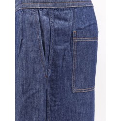 Cotton bermuda shorts with Anagram logo on the back