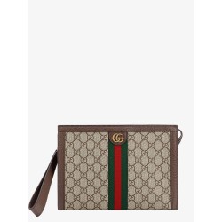 Ophidia GG fabric clutch bag