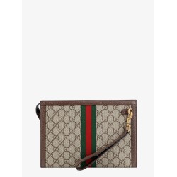 Ophidia GG fabric clutch bag