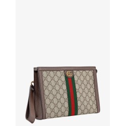 Ophidia GG fabric clutch bag