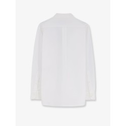 Cotton shirt with logo on the front