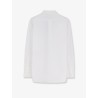 Cotton shirt with logo on the front
