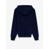 Cotton blend sweatshirt with embroidered logo