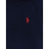 Cotton blend sweatshirt with embroidered logo
