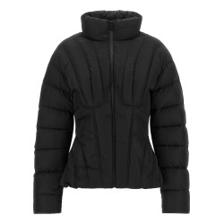 Bustier quilted down jacket