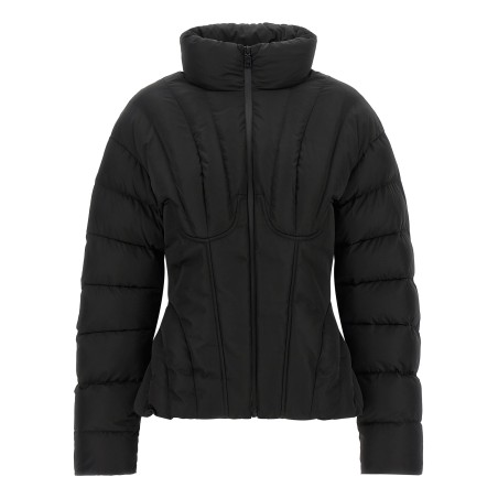 Bustier quilted down jacket
