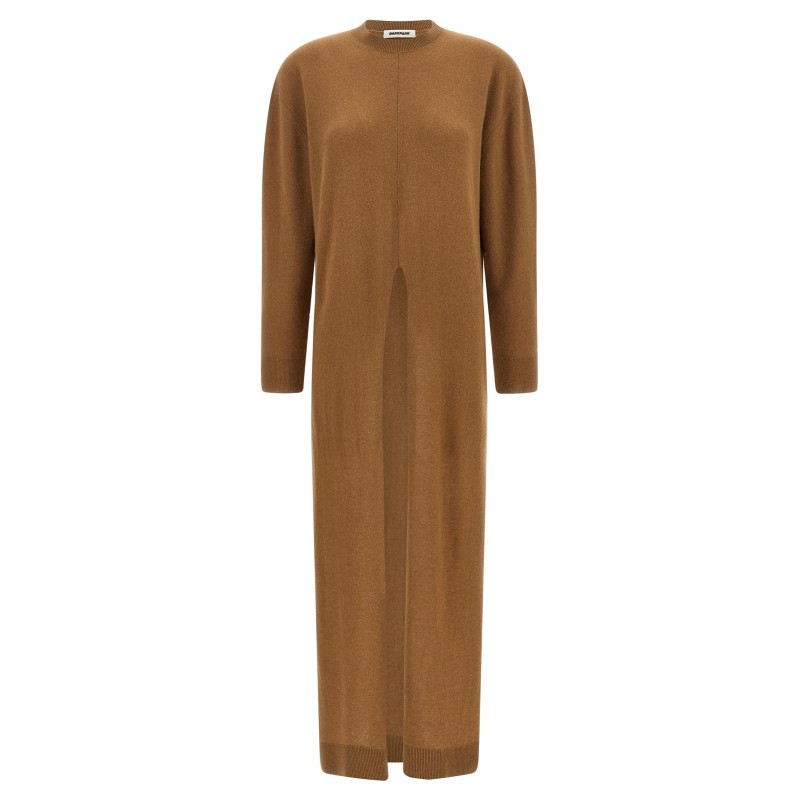 Long 'Gia' sweater knotted at the waist