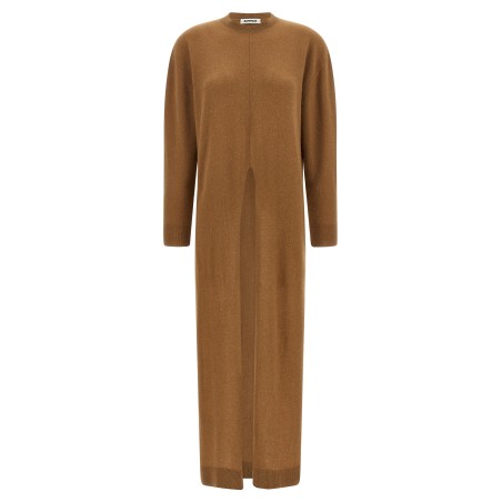 Long 'Gia' sweater knotted at the waist