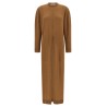 Long 'Gia' sweater knotted at the waist
