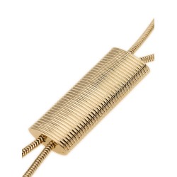 'Snake' necklace with tassels