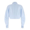 Cropped shirt with charms