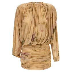 'dress 07' dress printed with drapes