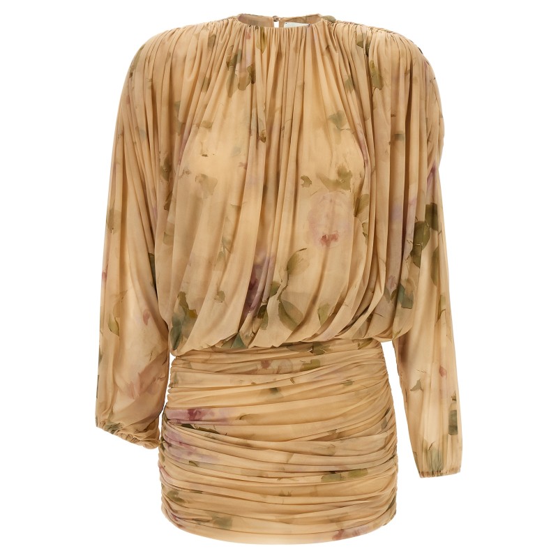 'dress 07' dress printed with drapes