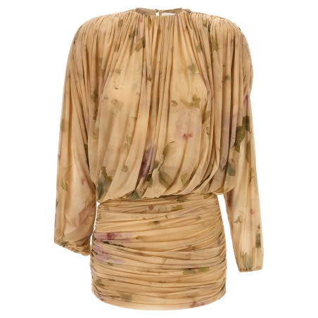 'dress 07' dress printed with drapes