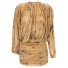 'dress 07' dress printed with drapes