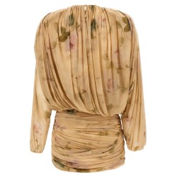 'dress 07' dress printed with drapes
