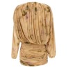 'dress 07' dress printed with drapes