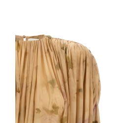 'dress 07' dress printed with drapes