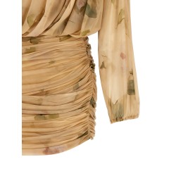 'dress 07' dress printed with drapes