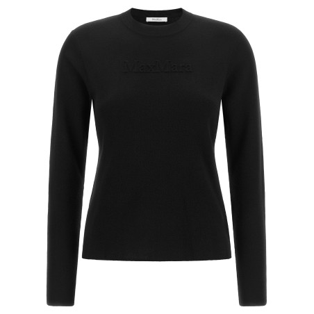 'Manto' sweater with embossed logo
