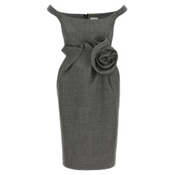 3D flower dress