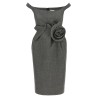 3D flower dress