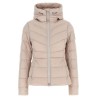 Quilted 'Clair' padded down jacket