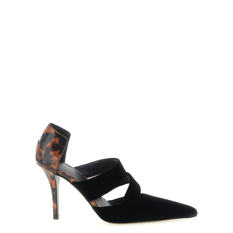 Pumps with tortoiseshell detail