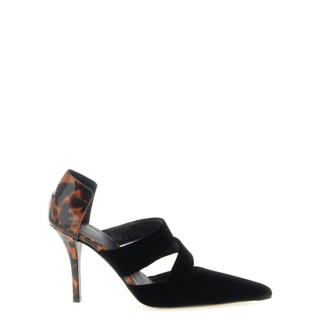 Pumps with tortoiseshell detail