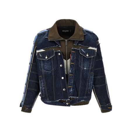 Multilayer denim jacket