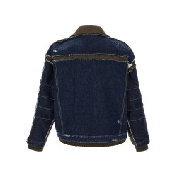 Multilayer denim jacket