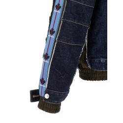 Multilayer denim jacket