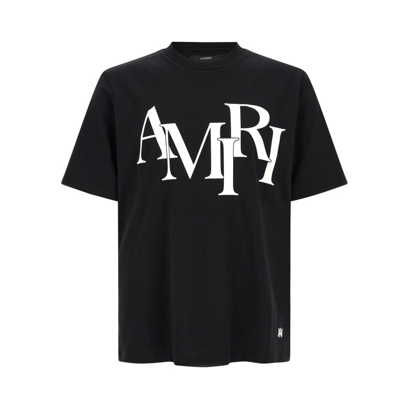 'Staggered Logo' T-shirt