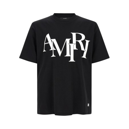 'Staggered Logo' T-shirt