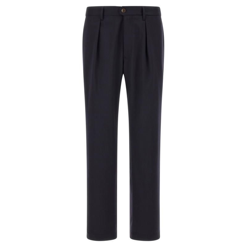 Formal pants with pleats