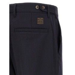 Formal pants with pleats