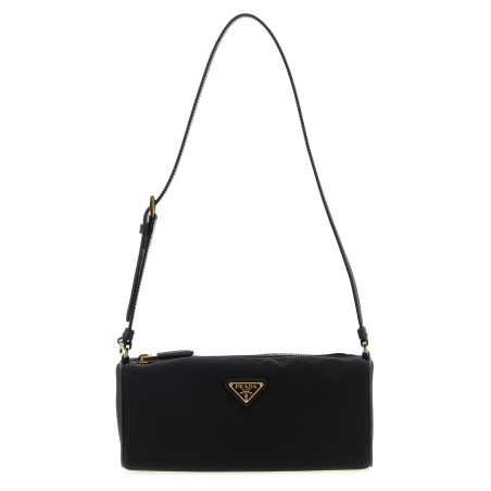Triangle logo shoulder bag