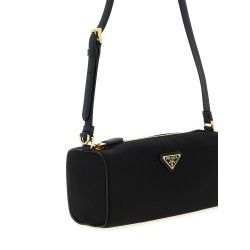 Triangle logo shoulder bag
