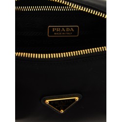 Triangle logo shoulder bag