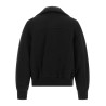 Terry cloth-effect fabric jacket