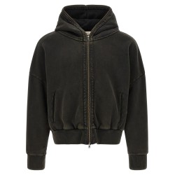 Zip and hoodie