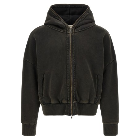 Zip and hoodie